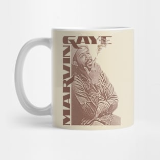 Marvin Gaye \\\ Prince of Motown Retro Icon FanArt Mug